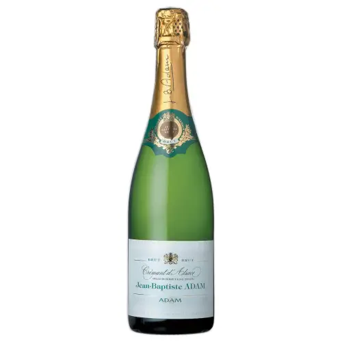 6 Fles van 75 cl crémant d'Alsace Brut Adam reserve n/milles 12°