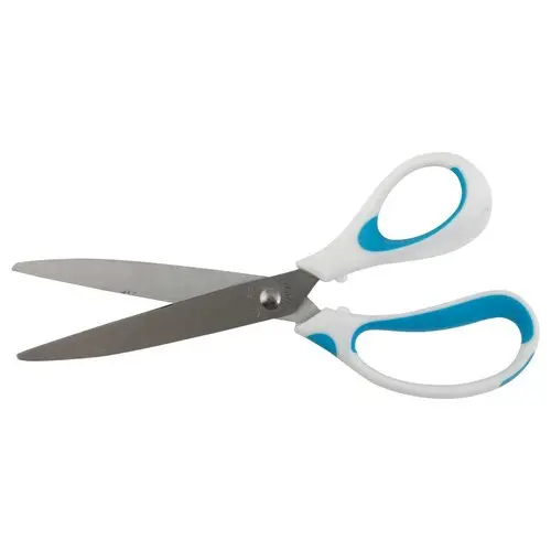 Schaar met spitse punten - asymmetrische kunststof ringen 17 cm