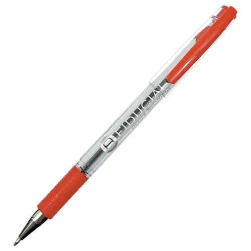 Balpen grip - Medium schrift - Rood - FIDUCIAL OFFICE SOLUTIONS 