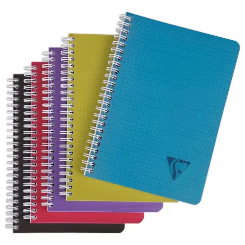 Spiraalschrift A5 Linicolor Intense - 180 pagina's - CLAIREFONTAINE