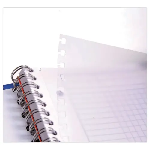 Spiraalschr. Clairefontaine geperforeerd Bind'O Block A5+, 5x5, 180 pg