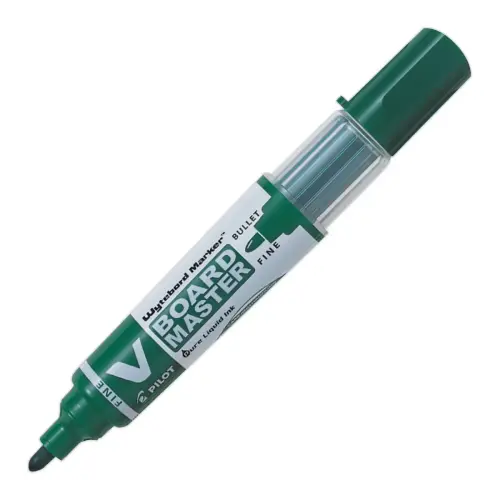 Droog uitwisbare en navulbare markeerstift V-Board Master Begreen - Groen - PILOT