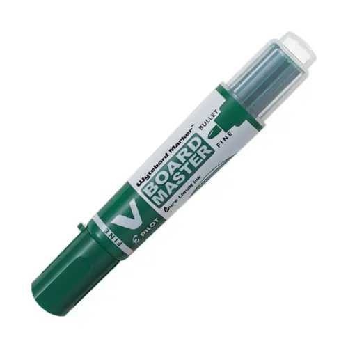 Droog uitwisbare en navulbare markeerstift V-Board Master Begreen - Groen - PILOT