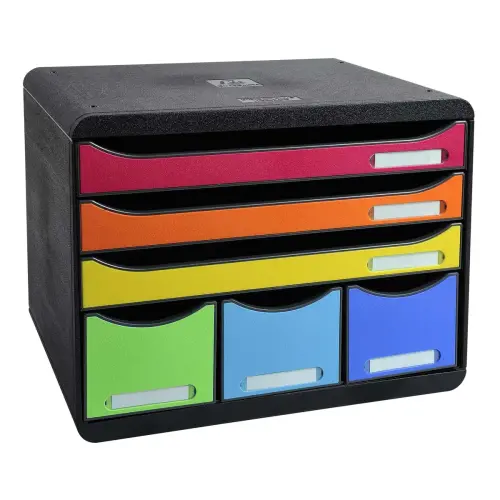 Module met 6 lades STORE BOX MAXI harlekijn 