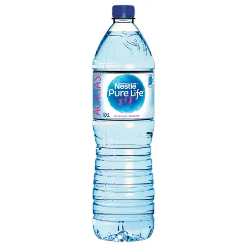 6  Waterflessen Nestl&eacute; Pure Life - 1,5 L - NESTL&Eacute; 