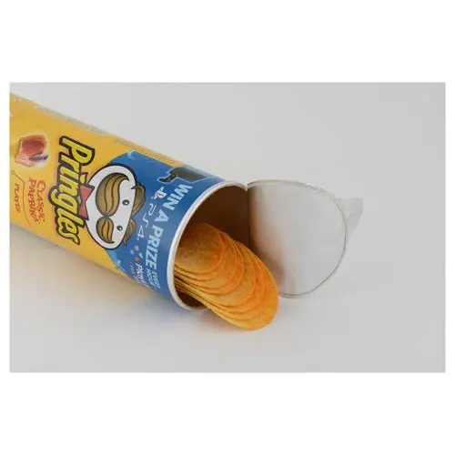 Chips Pringles paprika - doos van 175g.