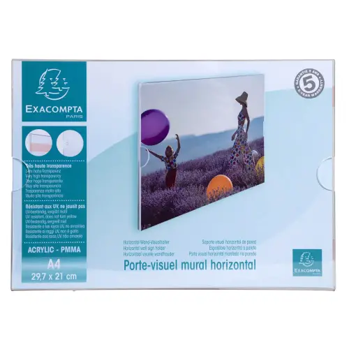 Verticale / horizontale display A4 - DEFLECTO 