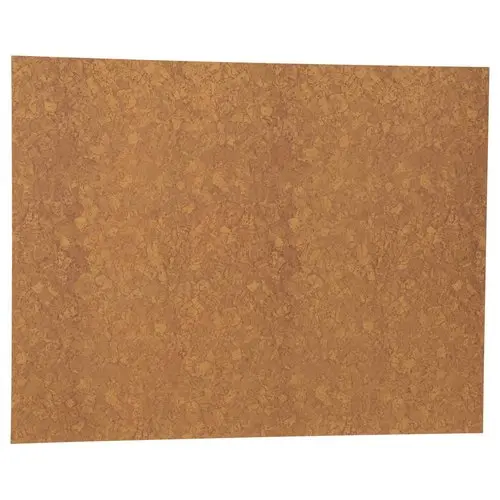 Zelfklevend medelelingenbord B 46 x H 58 cm - Bruin