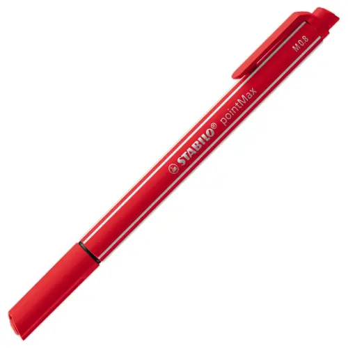Viltstift PointMax - rood - STABILO