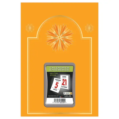 Scheurkalender - 14,5 x 21 cm - Kleurassortiment - Januari tot december