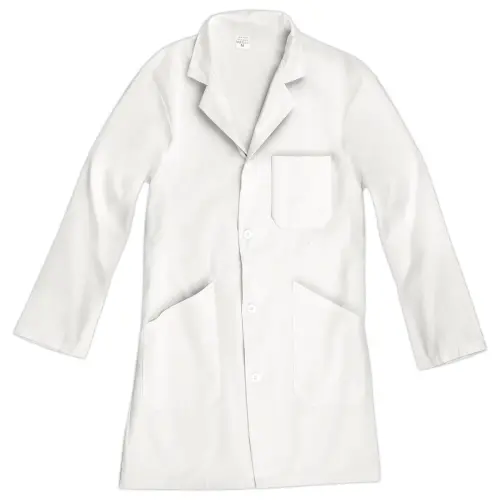 Witte schort 100% katoen - 190g/m2