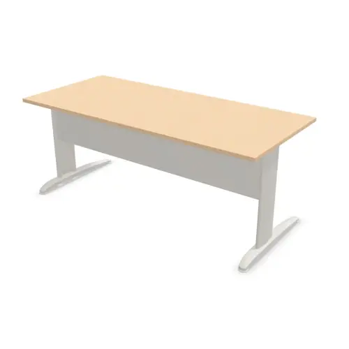 Bureau Buenos Aires - 180 x 80 cm - Blad beuk aluminium poten