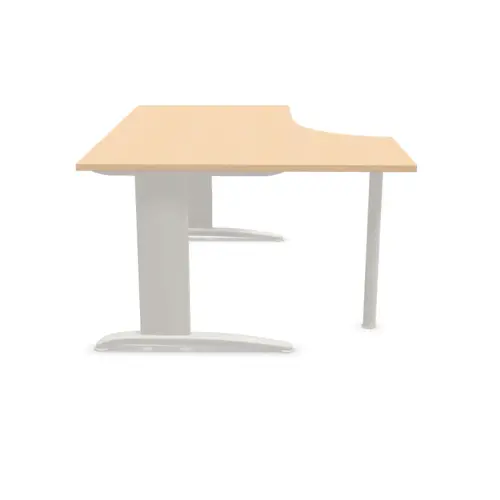 Bureau Buenos Aires - retour naar links - Beuken/aluminium 