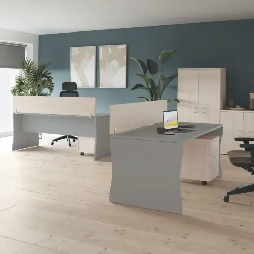 Bureau BUDAPEST 120 x 80 notenhout 