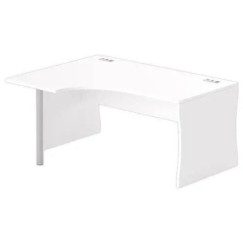 Wit bureau BUDAPEST compact linker retour L160