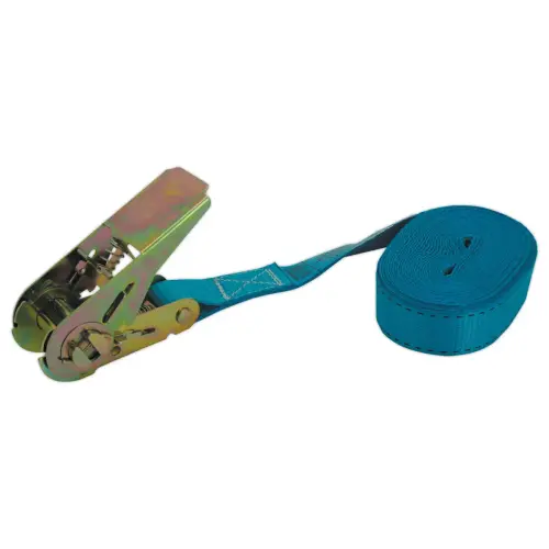 Spanband met ratel, lengte 5 m, breedte 2,5 cm