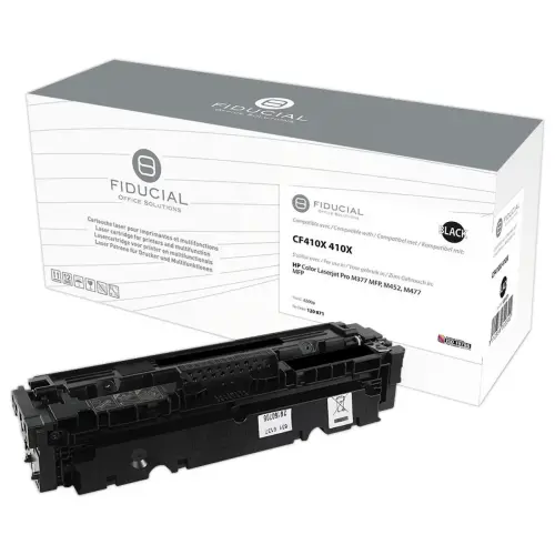Lasercartridge FIDUCIAL equiv. HP 410XZwart