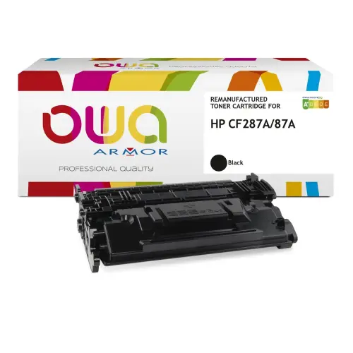 Lasercartridge ARMOR zwart equiv. HP 87A CF287A