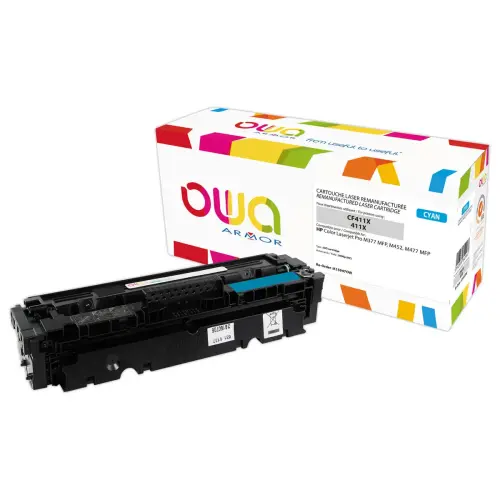 Lasercartridge ARMOR cyaan equiv.HP 411X