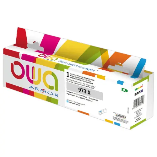 Inkjetcartridge ARMOR equivalent aan HP 973XL cyaan