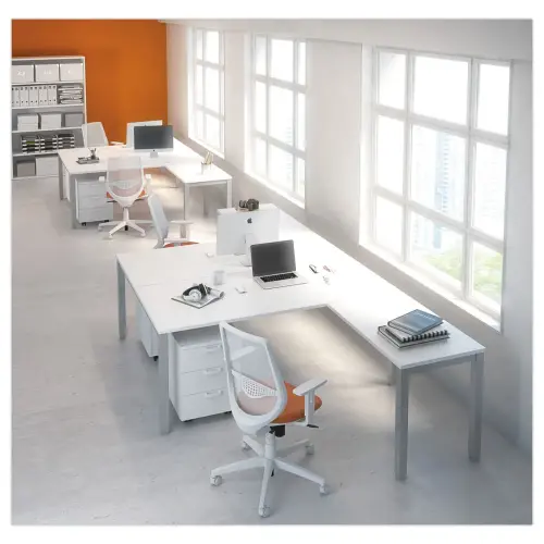 Retour BRUSSEL 98 x 60 wit - witte poten 