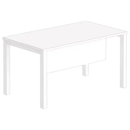 Achtergrondzeil L 140 wit 