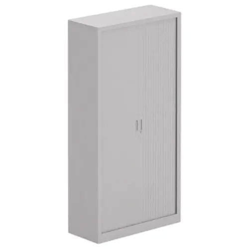 Hoge metalen kast - 198x100 cm - Aluminium 