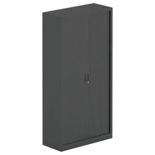 Hoge metalen kast - 198 x 100 cm - Antraciet