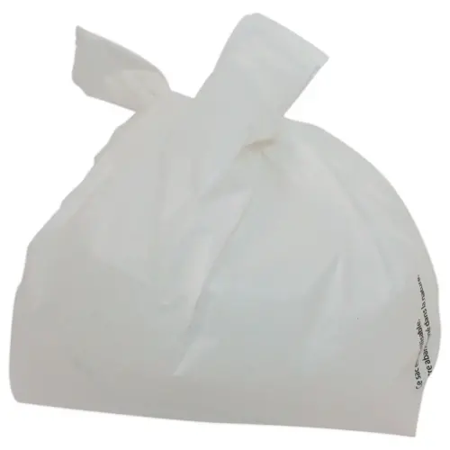 500 Herbruikbare witte polyethyleen draagtasjes