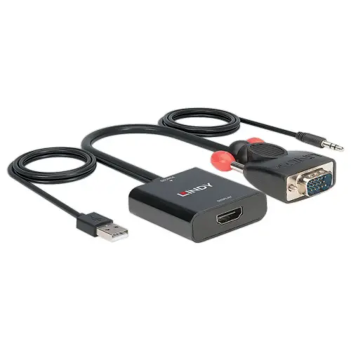 Adapter VGA & Audio naar HDMI