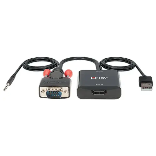 Adapter VGA & Audio naar HDMI