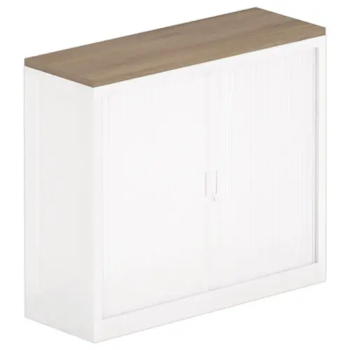 Top afwerking in melamine 25 mm L120 - notenhout