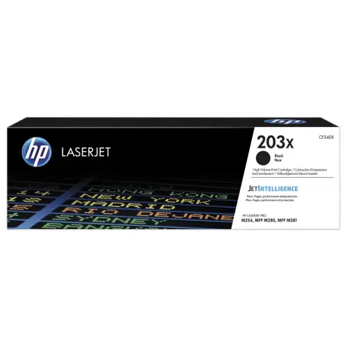 Lasercartridge HP 203X Zwart CF540X HC