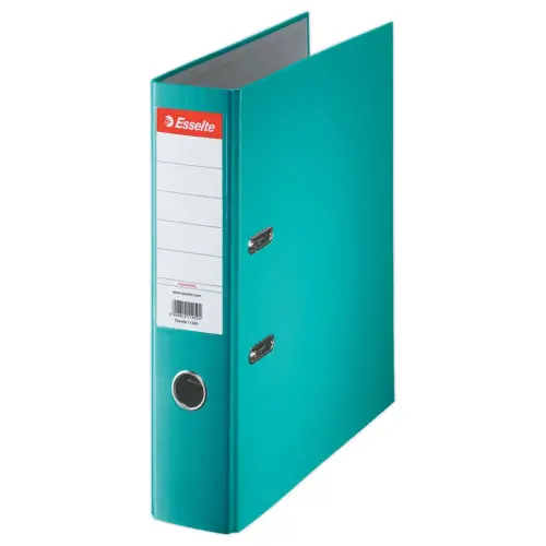 20 Klasseermappen VIVIDA A4 Rug 7,5 cm Turquoise