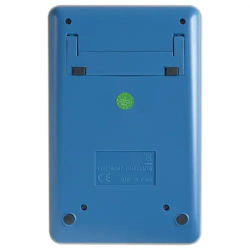 Blauw gekleurde rekenmachine M12 - ACCESS