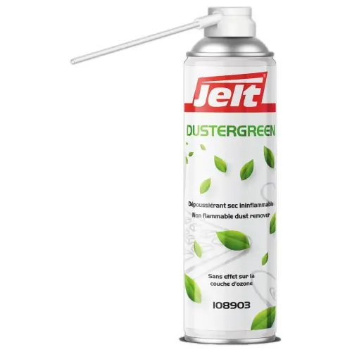 Aérosol met stofaFSC®heidend gas in alle posities JELT