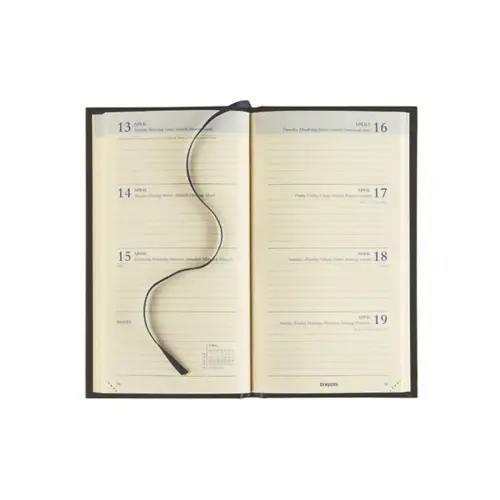 Weekagenda Brepols Colora 9 x 16 cm -3 kleuren