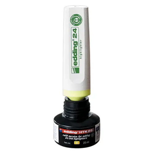 Oplaadbare markeerstift EDDING - Ecoline E24 - Geel 