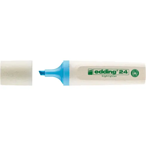 Markeerstift - brede punt - ECOLINE E24 - lichtblauw - EDDING