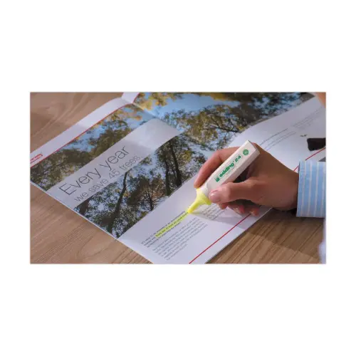Markeerstift brede punt - ECOLINE E24 - roze - EDDING 