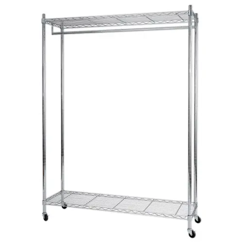 Mobiel kledingrek - 26 kapstokken - ALBA 