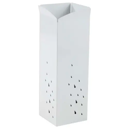 Metalen paraplubak - Wit - ALBA