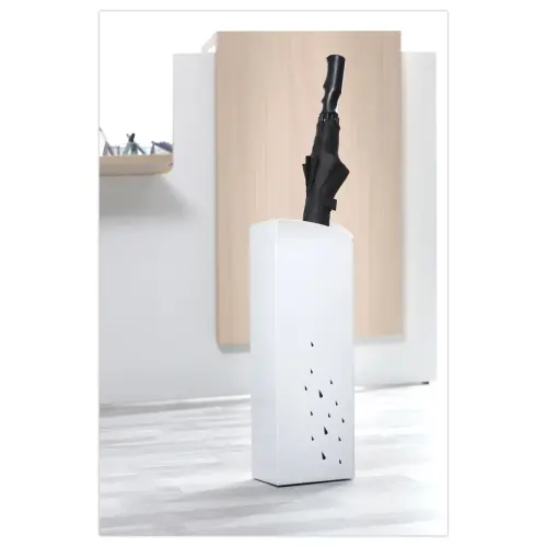 Metalen paraplubak - Wit - ALBA