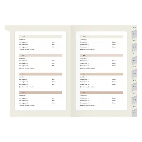 Spiraalnotitieboek Oxford Task Manager 14,1 x 24,6 cm 230 pagina's 
