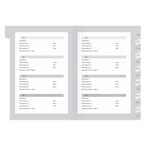 Spiraalnotitieboek Oxford Task Manager 14,1 x 24,6 cm 230 pagina's 