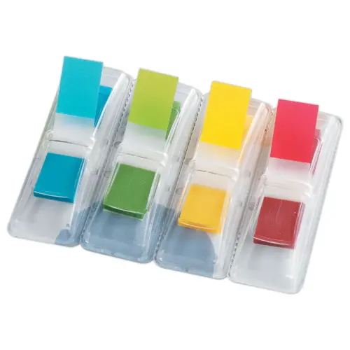 Smalle indextab-bladwijzers - 1,2 x 4,5 cm - FIDUCIAL OFFICE SOLUTIONS