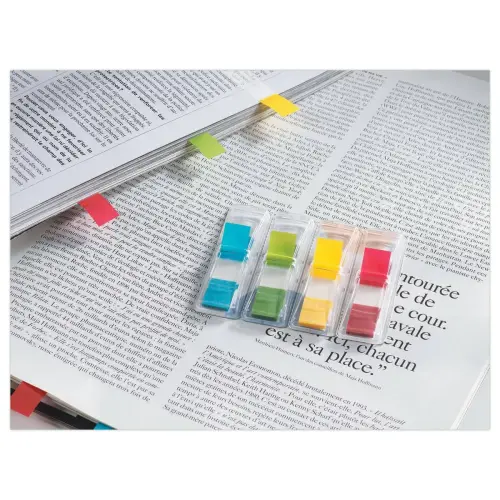 Smalle indextab-bladwijzers - 1,2 x 4,5 cm - FIDUCIAL OFFICE SOLUTIONS