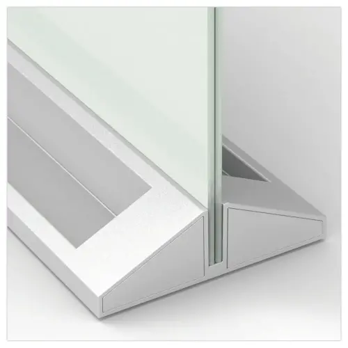 Glazen bureaubord - 58 x 44 cm - Premium Plus - NOBO 