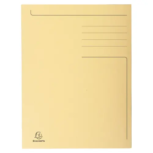 50 Mappen 3 kleppen karton 280g Forever -A4