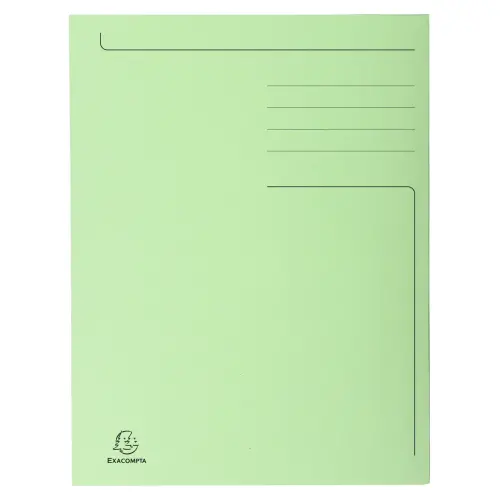 50 Mappen 3 kleppen karton 280g Forever -A4
